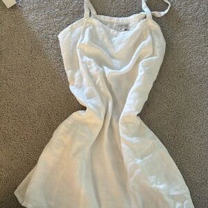 vintage abercrombie linen dress